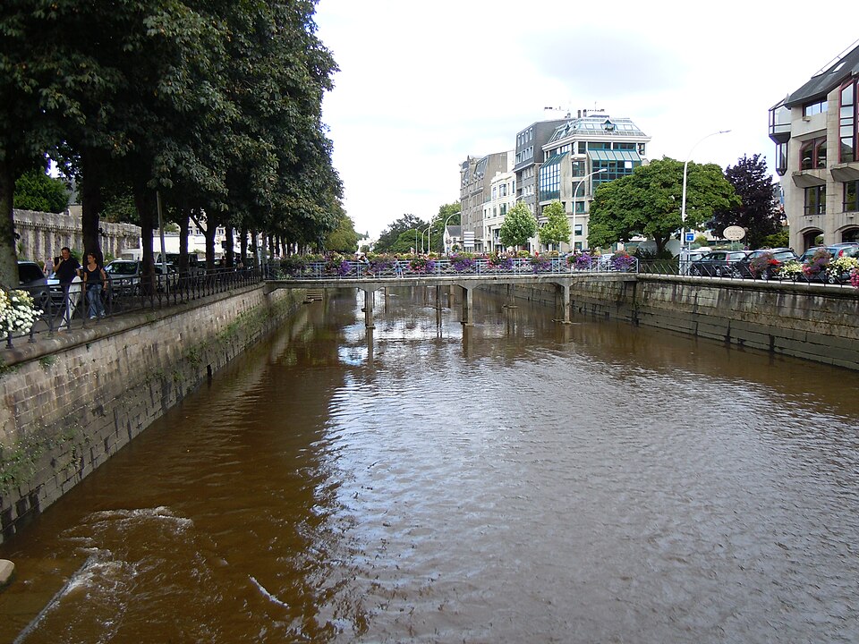 L’Odet traversant Quimper